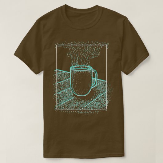 Coffee Vibes T-shirt (Design voorkant)