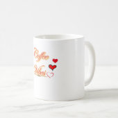 Coffee Vibes: tekstuele rust Koffiemok (Voorkant rechts)