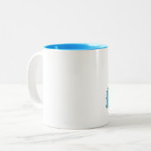 Coffee voor aangepaste surfers - Mok voor thee (Voorkant links)