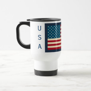 Coffee voor Amerikaanse vlag Reisbeker