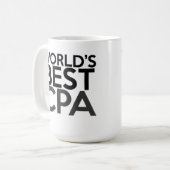 Coffee voor CPA - Beste Mok van de Koffie van de C (Voorkant links)