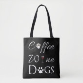 Coffee Wine-Canvas tas (Voorkant)