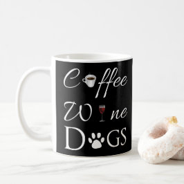 Coffee Wine Dogs Coffee Mok