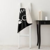 Coffee Wine Dogs Sherpa Blanket Deken (In situ)