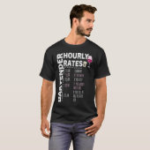 Coffee Wine quote Barista cool Coffee Wine  1 T-shirt (Voorkant volledig)
