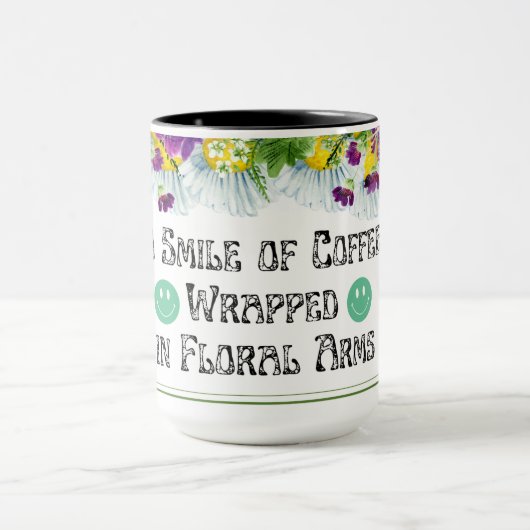 Coffee with a Smile Mok (Midden)