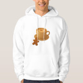 Coffee with Gingerbread Cookie  Hoodie (Voorkant)