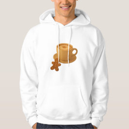 Coffee with Gingerbread Cookie  Hoodie