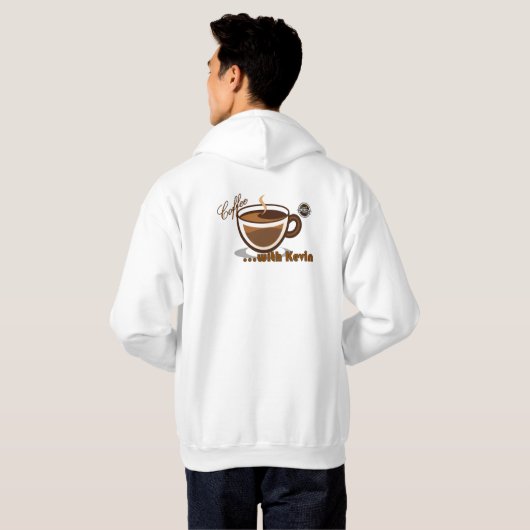Coffee with Kevin Logo Hoodie (Achterkant volledig)