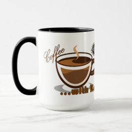 Coffee with Kevin Logo Mug Mok