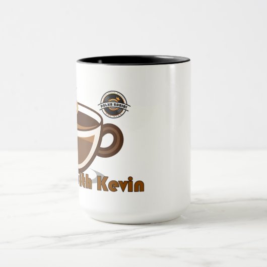 Coffee with Kevin Logo Mug Mok (Midden)