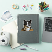 Coffee with the Collie Sticker (iPad Cover)