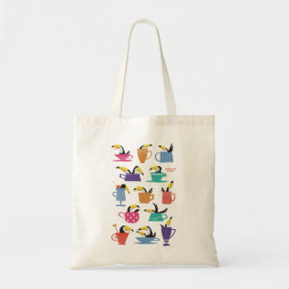 Coffee with Toucans Tote Bag