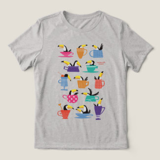Coffee with Toucans Tri-Blend Shirt