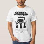 Coffee Worship T-shirt (Voorkant)