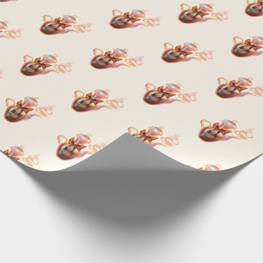 Coffee Wrapping Paper Cadeaupapier (Hoek)