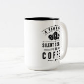 Coffee Yawn Tweekleurige Koffiemok (Voorkant rechts)