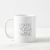 Coffee Yoga-wijn Koffiemok (Links)