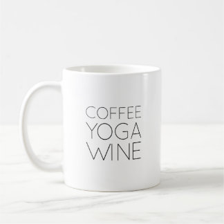 Coffee Yoga-wijn Koffiemok