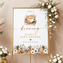 Coffeebaby shower welkom, baby is in aantocht