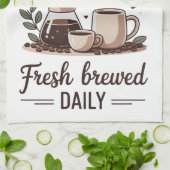 Coffeebar Theedoek (Gevouwen)