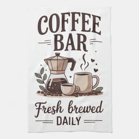 Coffeebar Theedoek (Verticaal)