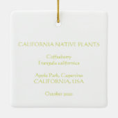 Coffeeberry Keramisch Ornament (Achterkant)