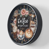 Coffeecore Decor - Koffie Memes Schoolbord Muur (Hoek)