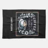☕Coffeecore Keuken Handdoek Custom Koffie Decor (Horizontaal)