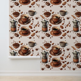 Coffeecore Wallpaper Sticky Feature Muur Keuken Behang