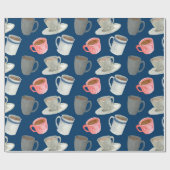 Coffeeehouse Vibes Cadeaupapier (Vlak)