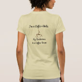 Coffeefanaat  t-shirt (Achterkant)