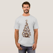 Coffeegrafische T-shirt Caffèliefhebber Cadeau (Voorkant volledig)