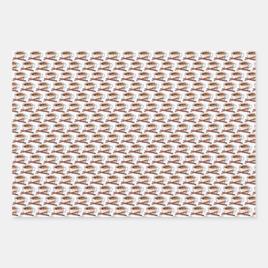 Coffeehouse Lattes Matcha Chai Tea Coffee Latte Inpakpapier Vel (Voorkant 3)