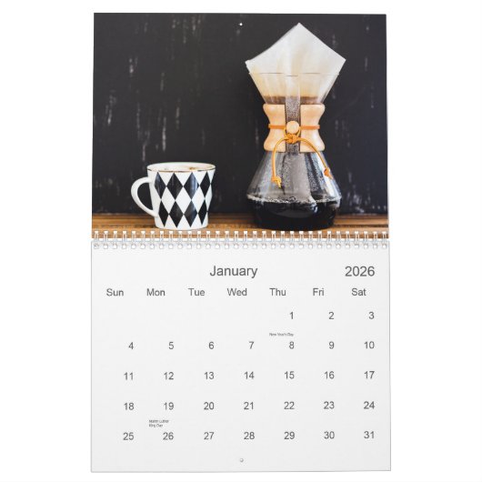 Coffeelovers | Koffiewandkalender Kalender (Jan 2026)
