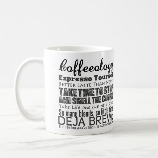 Coffeeologie Mok koffie (Links)