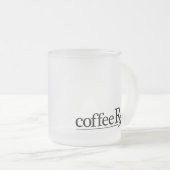 CoffeeRx-container Matglas Koffiemok (Voorkant rechts)