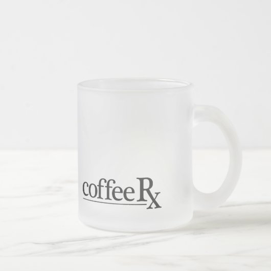 CoffeeRx-container Matglas Koffiemok (Rechts)