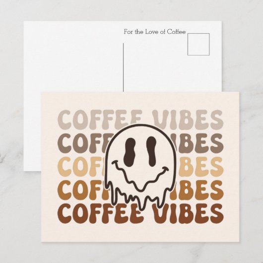 Coffeesfeer Briefkaart (Voorkant / Achterkant)