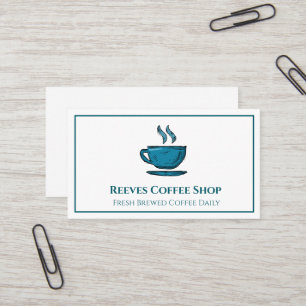 Coffeeshop Cafe Visitekaartje