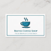 Coffeeshop Cafe Visitekaartje (Voorkant)
