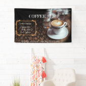 coffeeshop espresso café drinken modern Business B Spandoek (Insitu)