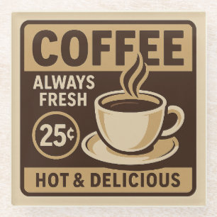  coffeeshop Glass Onderzetter