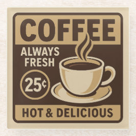  coffeeshop Glass Onderzetter Glazen Onderzetter