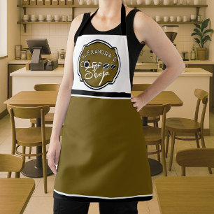  coffeeshop Home / Zakelijke logo Schort