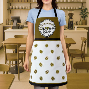  coffeeshop Home / Zakelijke logo Schort