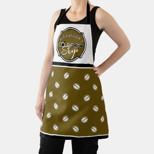  coffeeshop Home / Zakelijke logo Schort (Insitu)