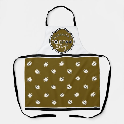  coffeeshop Home / Zakelijke logo Schort (Voorkant)