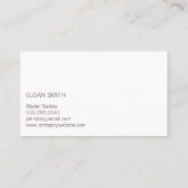 Coffeeshop | Koffiepot Visitekaartje (Achterkant)