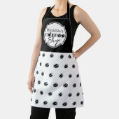 coffeeshop logo voor zaken / thuis schort (Insitu)